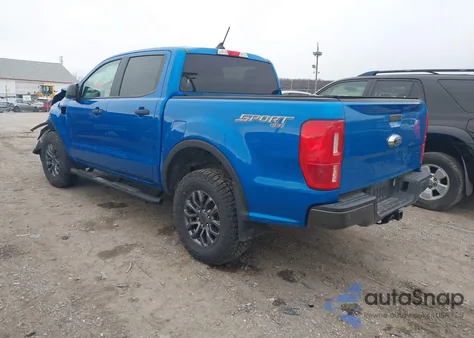 2021 Ford Ranger Xlt from USA, damaged, VIN 1FTER4FH0MLD28927